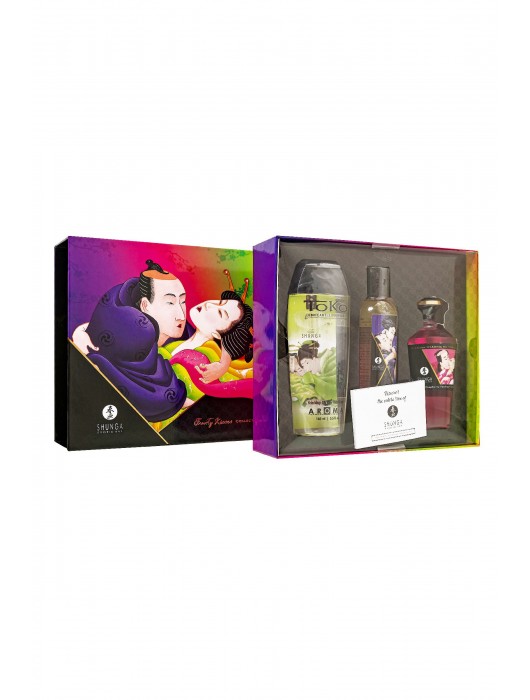 Подарочный набор Fruity Kisses из 3 предметов - Shunga - купить с доставкой в Элисте