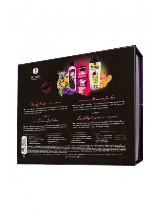 Подарочный набор Fruity Kisses из 3 предметов - Shunga - купить с доставкой в Элисте