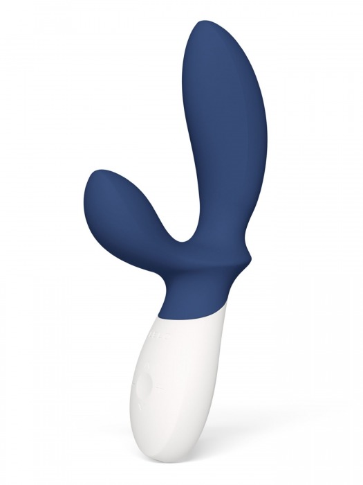 Синий вибромассажер простаты Lelo Loki Wave 2 - 19,6 см. - Lelo - в Элисте купить с доставкой