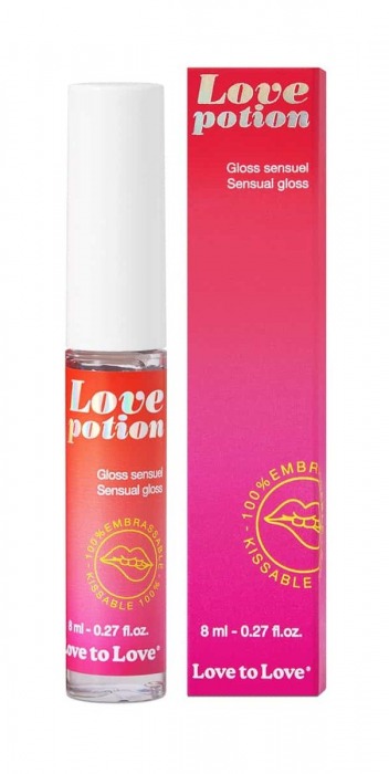 Возбуждающий блеск для губ Love Potion - 8 мл. - Love to Love - купить с доставкой в Элисте