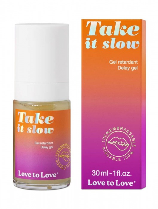 Пролонгирующий гель для мужчин Take It Slow - 30 мл. - Love to Love - купить с доставкой в Элисте
