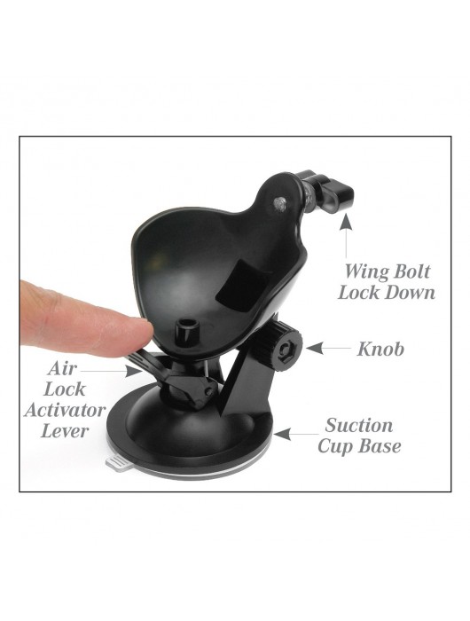 Перезаряжаемый мастурбатор-вагина с держателем для мобильных устройств Extreme Toyz Me - Pipedream - в Элисте купить с доставкой