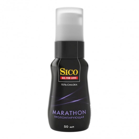 Пролонгирующая гель-смазка Sico Marathon - 50 мл. - Sico - купить с доставкой в Элисте
