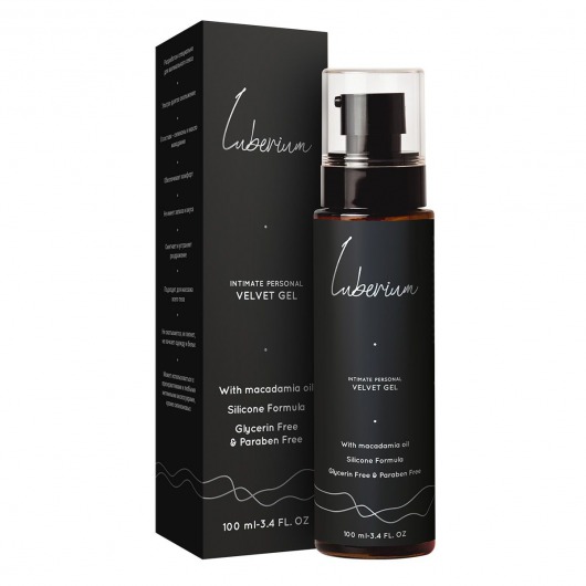 Интимный гель на силиконовой основе с маслом макадамии Luberium Velvel Gel - 100 мл. - Luberium - купить с доставкой в Элисте