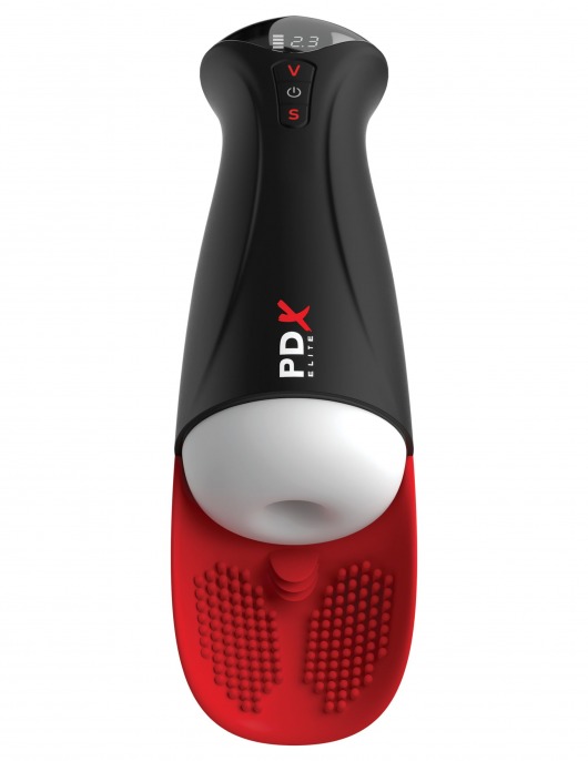 Мастурбатор в колбе с вибрацией Fuck-O-Matic Pro XL - Pipedream - в Элисте купить с доставкой