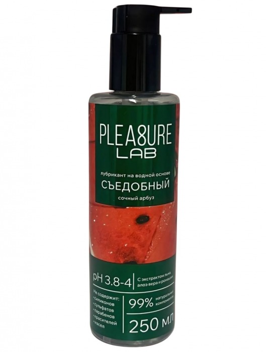 Лубрикант на водной основе Pleasure Lab с ароматом арбуза - 250 мл. - Pleasure Lab - купить с доставкой в Элисте
