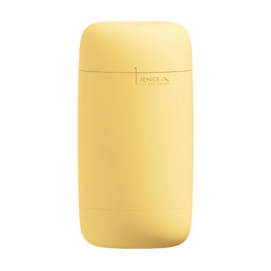 Желтый мастурбатор Tenga Puffy - Tenga - в Элисте купить с доставкой