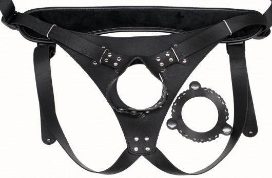 Пояс Hard Brutal для больших насадок - LOVETOY (А-Полимер) - купить с доставкой в Элисте