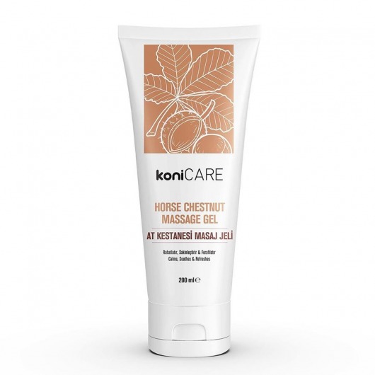 Расслабляющий массажный гель Konicare Horse Chestnut Massage Gel - 200 мл. - KoniCARE - купить с доставкой в Элисте