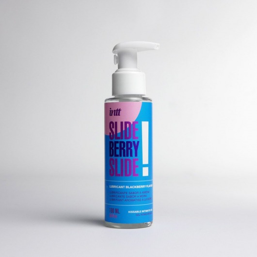 Увлажняющий гель с ароматом ежевики Slide Berry Slide - 100 мл. - INTT - купить с доставкой в Элисте