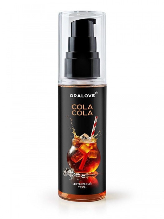 Съедобная смазка на водной основе с ароматом колы - 60 гр. - Биоритм - купить с доставкой в Элисте