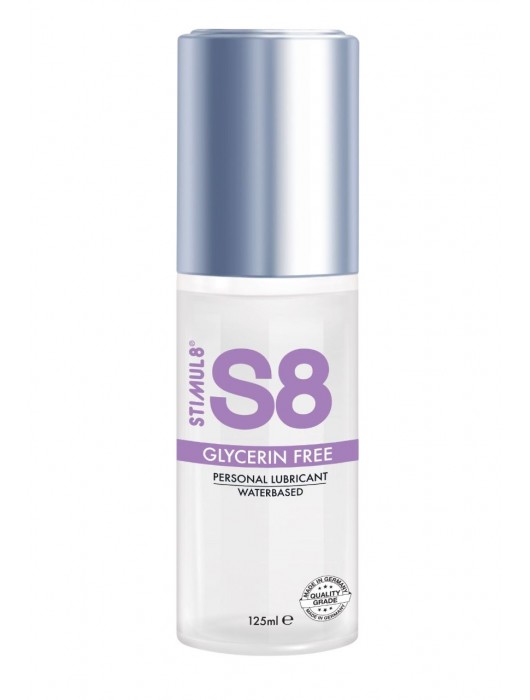 Лубрикант на водной основе S8 Glycerin Free без глицерина - 125 мл. - Stimul8 - купить с доставкой в Элисте