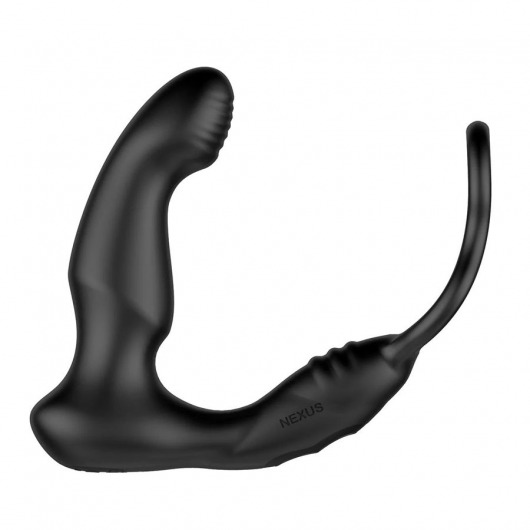 Черный двухмоторный массажер простаты Nexus Simul8 Wave Edition - Nexus Range - в Элисте купить с доставкой