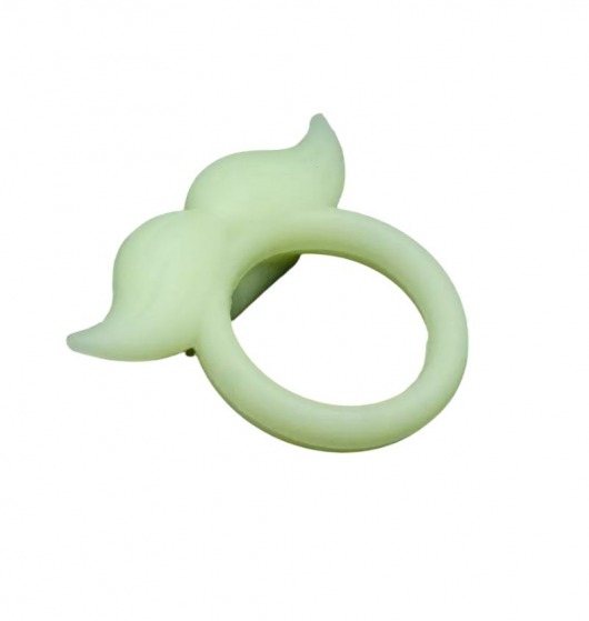 Люминесцентное эрекционное виброкольцо Hipster - Clara Morgane - в Элисте купить с доставкой