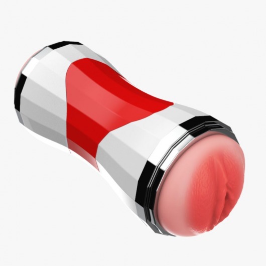 Двусторонний мастурбатор в колбе Power Grip Cup - вагина и ротик - Boys of Toys - в Элисте купить с доставкой