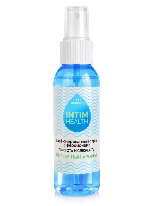 Парфюмированный спрей Intim Health для нижнего белья и тела с цветочным ароматом - 95 мл. -  - Магазин феромонов в Элисте