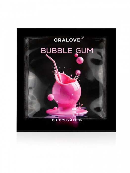 Саше съедобной оральной смазки OraLove с ароматом бабл-гам - 3 гр. - Биоритм - купить с доставкой в Элисте
