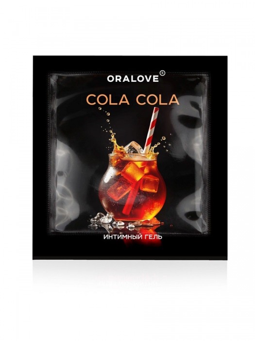 Саше съедобной оральной смазки OraLove с ароматом колы - 3 гр. - Биоритм - купить с доставкой в Элисте