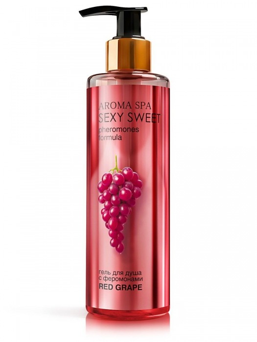 Гель для душа с феромонами и ароматом винограда Red Grape - 200 мл. -  - Магазин феромонов в Элисте