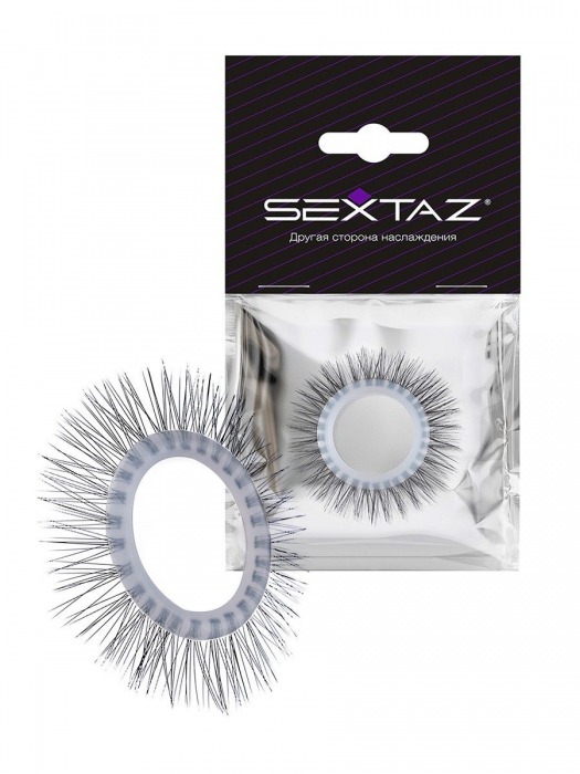 Круглое эрекционное кольцо с «ресничками» - Sextaz - в Элисте купить с доставкой