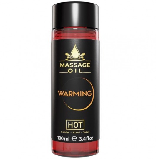 Массажное масло с согревающим эффектом Massage Oil Warming - 100 мл. - HOT - купить с доставкой в Элисте