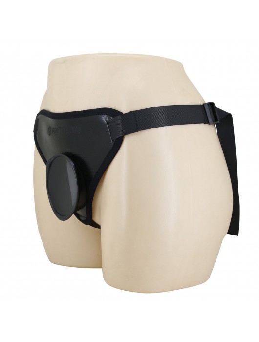 Черные трусики харнесс с платформой Caludio I - Baile - купить с доставкой в Элисте