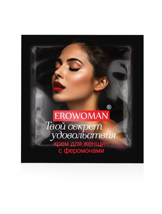 Женский возбуждающий крем с феромонами EroWoman - 1,5 гр. - Биоритм - купить с доставкой в Элисте