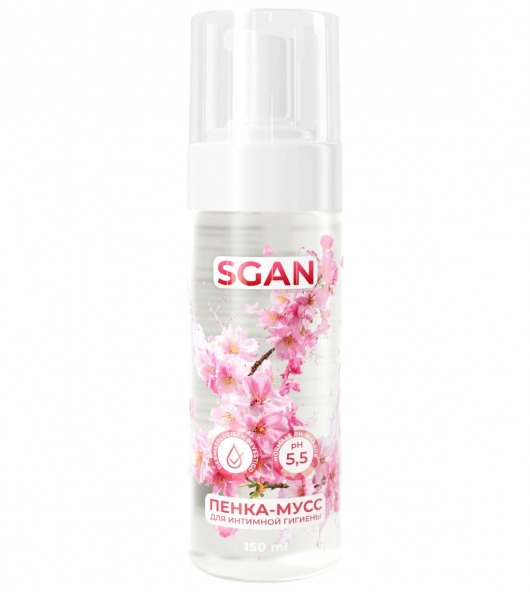 Пенка-мусс для интимной гигиены SGAN с пребиотиками - 150 мл. - SGAN - купить с доставкой в Элисте