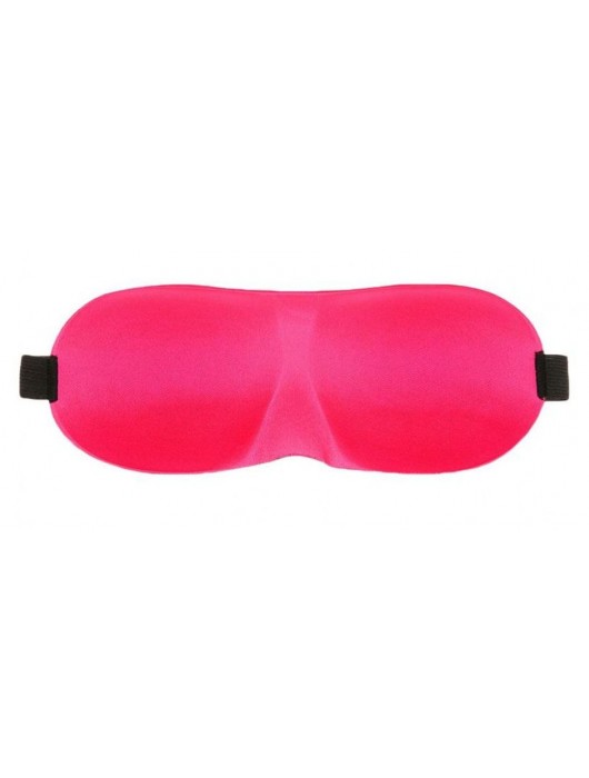 Розовая глухая маска на резинке - Sitabella - купить с доставкой в Элисте