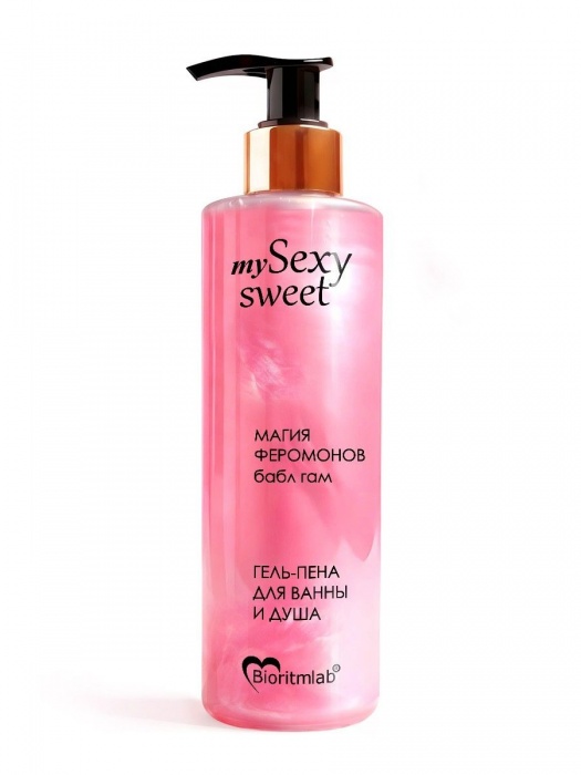 Гель-пена для ванны и душа Sexy Sweet с феромонами и ароматом бабл-гам - 200 мл. -  - Магазин феромонов в Элисте