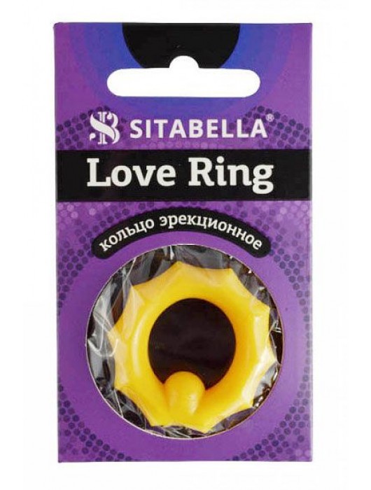 Цветное эрекционное кольцо Love Ring - Sitabella - в Элисте купить с доставкой