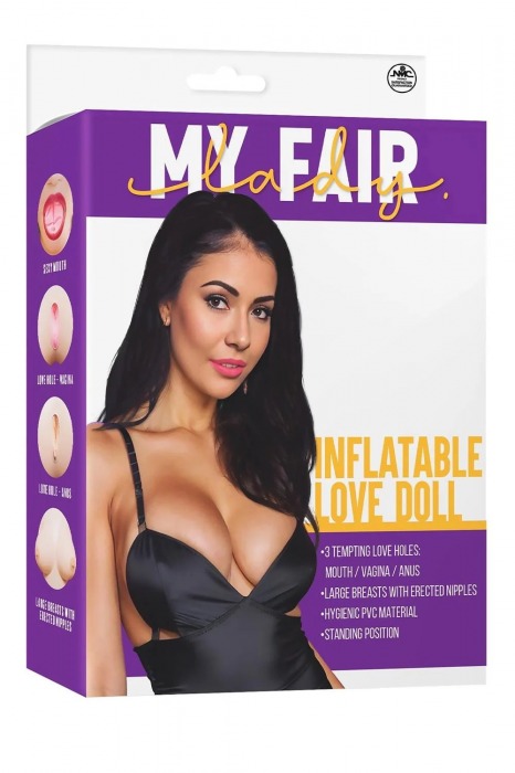 Телесная надувная секс-кукла с 3 любовными отверстиями - NMC - в Элисте купить с доставкой