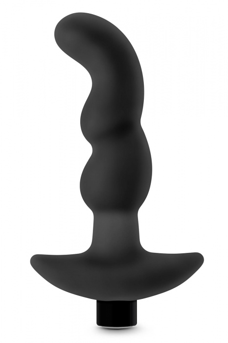 Черный вибромассажер простаты Prostate Massager 03 - 15,2 см. - Blush Novelties - в Элисте купить с доставкой