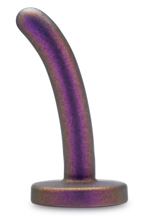 Фиолетовая насадка с гладкой поверхностью Surrender 4.75 Inch Beginner Pegging Dildo - 12 см. - Blush Novelties - купить с доставкой в Элисте