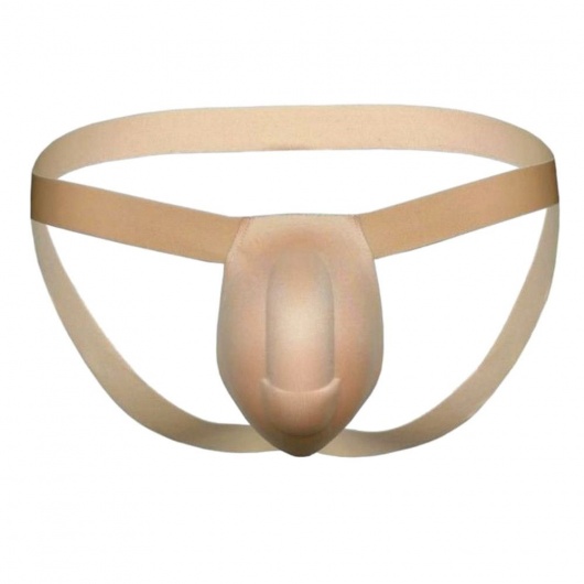 Мужской пуш-ап вкладыш бежевого цвета - Romeo Rossi купить с доставкой