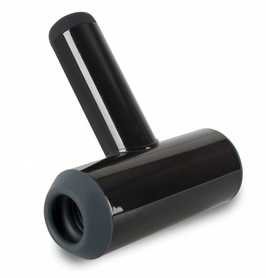 Черный мастурбатор с удобной ручкой Masturbator with 2 Functions - Orion - в Элисте купить с доставкой