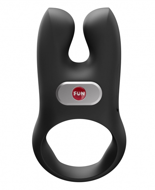 Черное эрекционное виброкольцо Nos - Fun Factory - в Элисте купить с доставкой