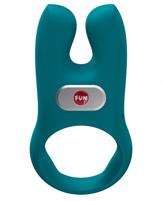 Зеленое эрекционное виброкольцо Nos - Fun Factory - в Элисте купить с доставкой