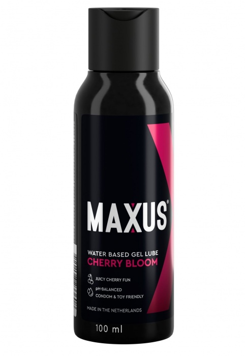 Лубрикант на водной основе MAXUS Cherry Bloom - 100 мл. - Maxus - купить с доставкой в Элисте
