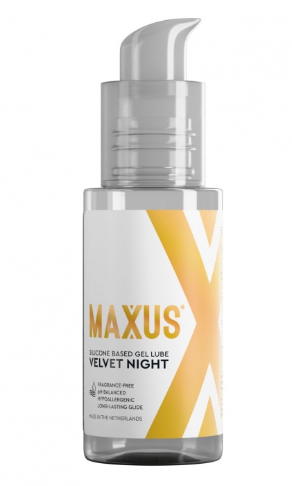 Лубрикант на силиконовой основе MAXUS Velvet Night - 50 мл. - Maxus - купить с доставкой в Элисте