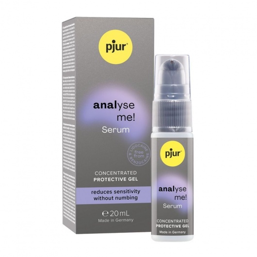 Расслабляющая анальная сыворотка pjur Analyse Me Serum - 20 мл. - Pjur - купить с доставкой в Элисте