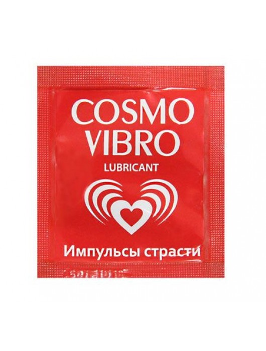 Пробник женского стимулирующего лубриканта на силиконовой основе Cosmo Vibro - 3 гр. - Биоритм - купить с доставкой в Элисте