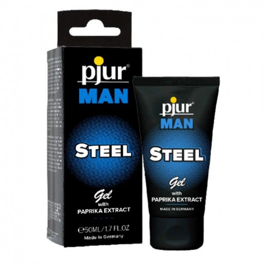 Эрекционный гель для пениса pjur MAN Steel Gel - 50 мл. - Pjur - купить с доставкой в Элисте