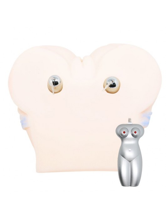 Мастурбатор-попка с двойной вибрацией и двумя входами - Baile - в Элисте купить с доставкой