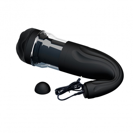 Перезаряжаемый мега-мастурбатор Breton с ротацией и возвратно-поступательным движением - Baile - в Элисте купить с доставкой