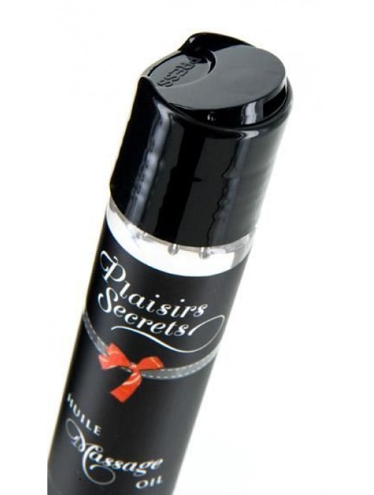 Массажное масло с ароматом кокоса Huile de Massage Gourmande Coco - 59 мл. - Plaisir Secret - купить с доставкой в Элисте