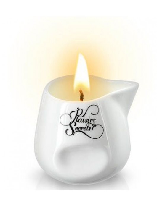 Массажная свеча с ароматом коктейля Космополитан Bougie de Massage Cosmopolitan - 80 мл. - Plaisir Secret - купить с доставкой в Элисте