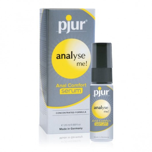 Анальный спрей pjur ANALYSE ME Serum - 20 мл. - Pjur - купить с доставкой в Элисте