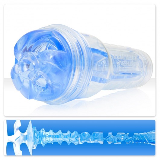 Мастурбатор Fleshlight Turbo - Trust Blue Ice - Fleshlight - в Элисте купить с доставкой