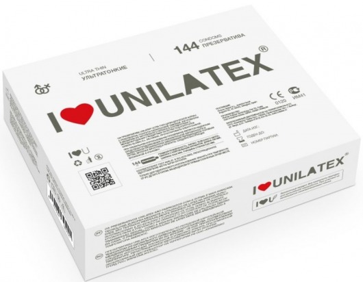 Ультратонкие презервативы Unilatex Ultra Thin - 144 шт. - Unilatex - купить с доставкой в Элисте